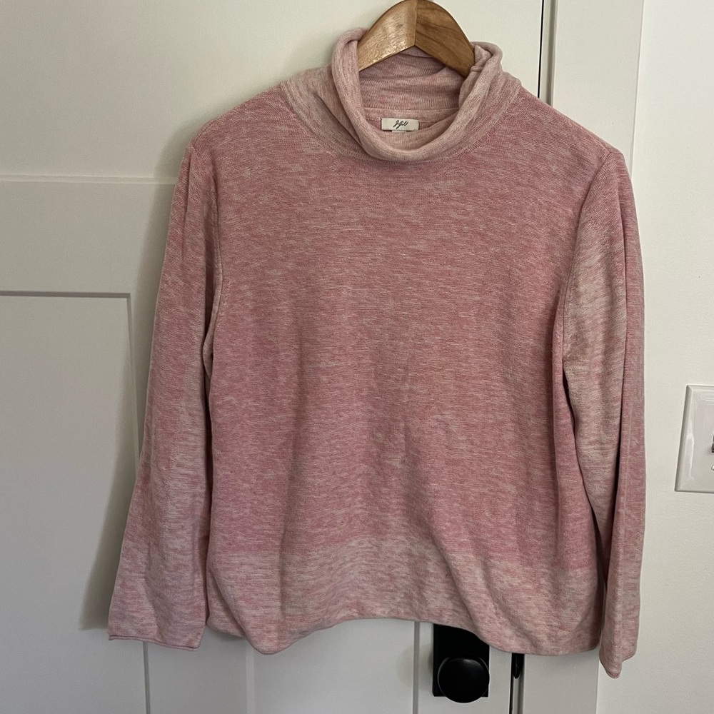 J. Jill Turtleneck Sweater. Size extra large petite. Pink